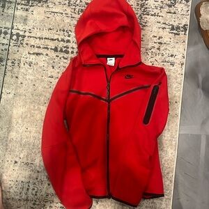 Red NIKE tech